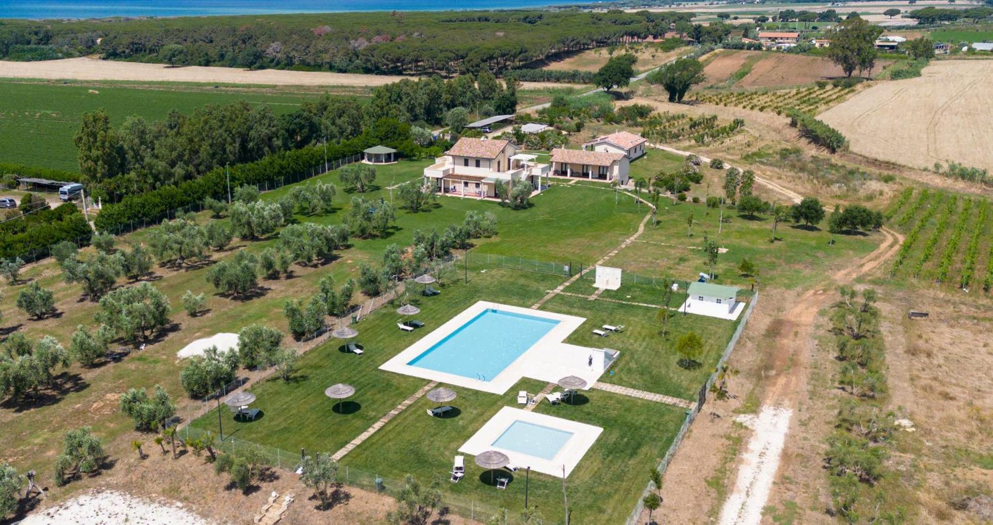 Podere Giovanni Olivo Тарквиния Экстерьер фото